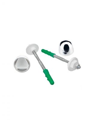 Крепление для умывальника и писсуара, 2 шт, индивидуальная упаковка, MasterProf, ИС.130924