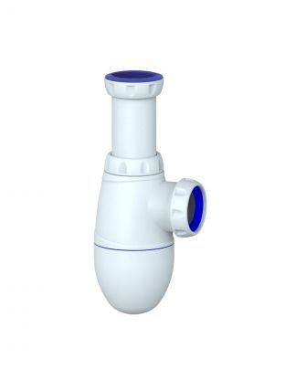 Сифон для мойки, 1" 1/2, 40, полипропилен, Unicorn, В500