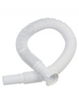 Гофра для сифона 2400 мм, 1 1/4"х32, полипропилен, с гайкой, Orio, АС-10183