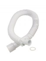 Гофра для сифона 2400 мм, 1 1/4"х40/50, полипропилен, с гайкой, Orio, АС-10153