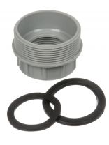 Переходник для сифона, полипропилен, 1"1/2х2" г-ш, Orio, Nordform, Д-4050