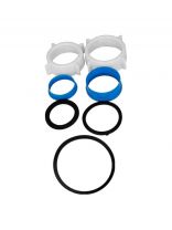 Ремкомплект для сифона раковины, резина, набор, 1.1/2", 1.1/4", черный, MasterProf, ИС.131075