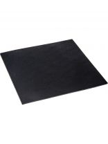 Резина сантехническая для прокладок, 100х100 мм, резина, черная, MasterProf, индивидуальная упаковка, ИС.130921