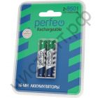 Аккум.Perfeo AAA R03 950mAh/ 2BL Пластик