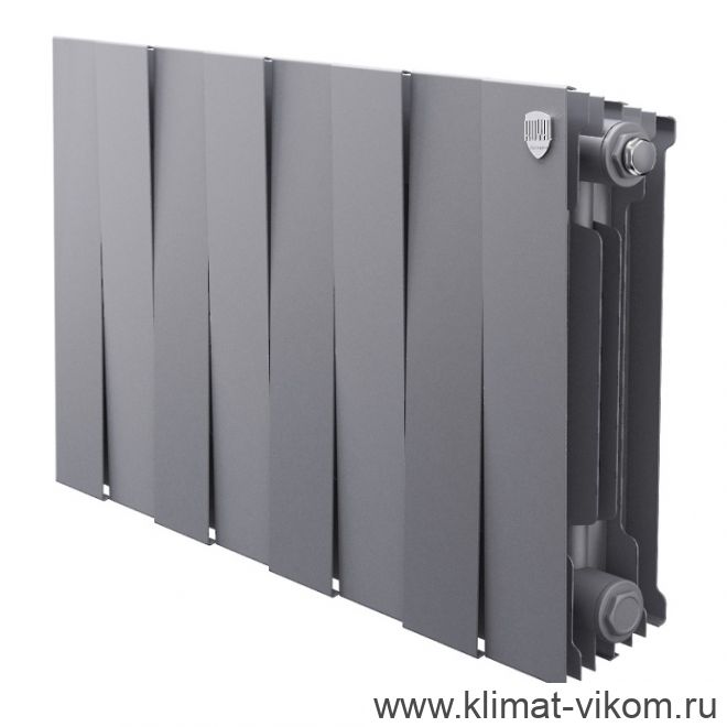 Royal Thermo PianoForte 500 Silver Satin - 8 секц.