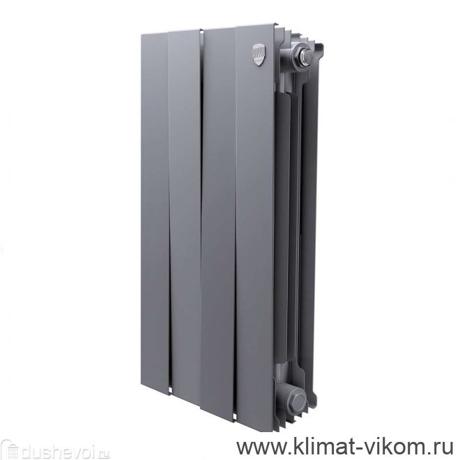 Royal Thermo PianoForte 500 Silver Satin VDR80 - 4 секц.