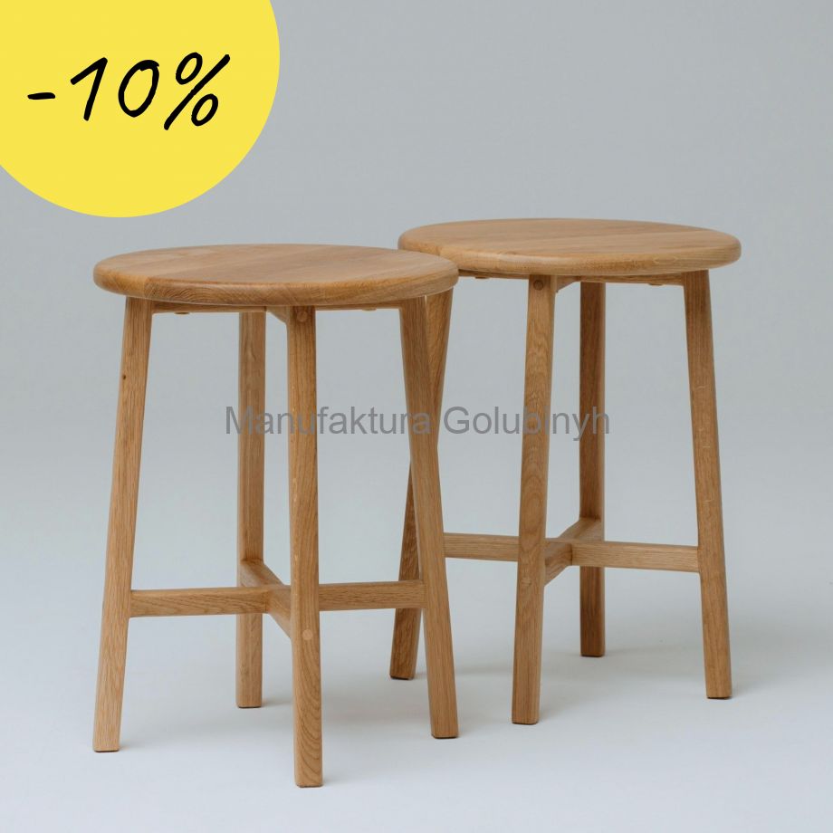 Табурет круглый, комплект 2 шт