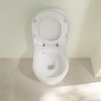 Villeroy&Boch Avento Комплект унитаз-подвесной 37x53см сиденье QuickRelease SoftClose цвет: альпийский белый 5656HR01 схема 8
