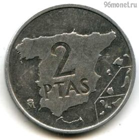 Испания 2 песеты 1982