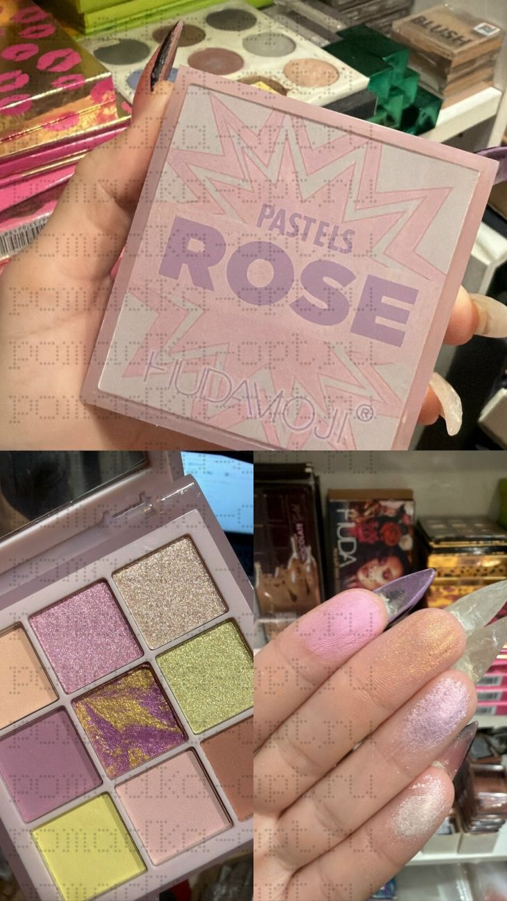 Тени для век Mint Obsessions матовые: Rose