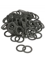 Прокладка уплотнительная 100 шт, 1", 19х30 мм, паронит, СантехКреп, 2.9.6.Ф