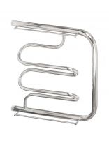 Полотенцесушитель Фокстрот, с полкой, 50х50х1", нержавеющая сталь, с креплением, Aquater, Лиана