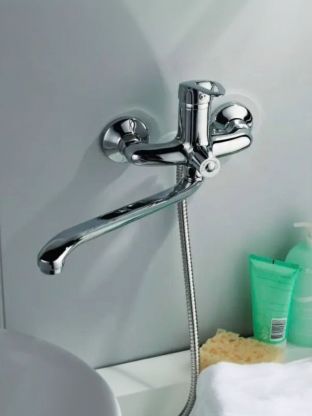 Смеситель для ванны, Frap, с картриджем, хром, F2239-B