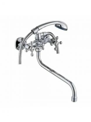 Смеситель для ванны, Gota Rocio, с кран-буксой, хром, 123030-GR