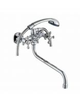 Смеситель для ванны, Gota Rocio, с кран-буксой, хром, 123030-GR