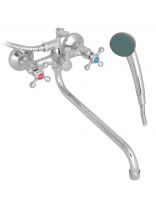 Смеситель для ванны, Frap, с кран-буксой, хром, F2208-2