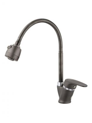 Смеситель для кухни, Potato, гибкий излив, с картриджем, P58277-19