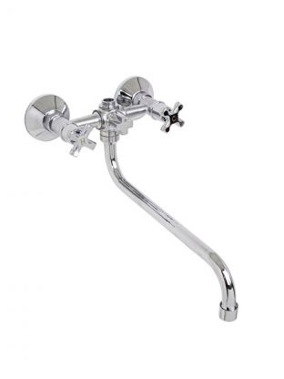 Смеситель для ванны, Stemix, с кран-буксой, STM 321-143