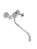 Смеситель для ванны, Stemix, с кран-буксой, STM 321-143