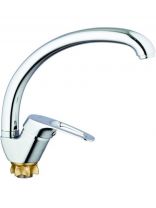 Смеситель для кухни, G.lauf, с картриджем, хром, 8G4-A018