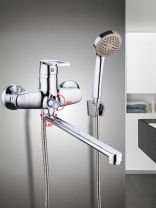 Смеситель для ванны, Frud, с картриджем, хром, R22072