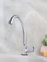 Смеситель для кухни, РМС, с кран-буксой, для одного типа воды, хром, SL119-270F