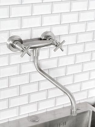 Смеситель для кухни, Potato, с кран-буксой, P46357S