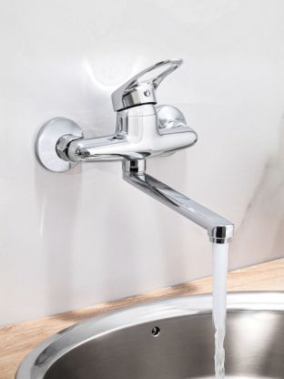 Смеситель для кухни, РМС, с картриджем, SL55-005