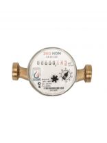 Счетчик воды универсальный, 1/2 '', с монтажным комплектом, обратный клапан, 5 лет, ЭКО НОМ, СВ 15-110+