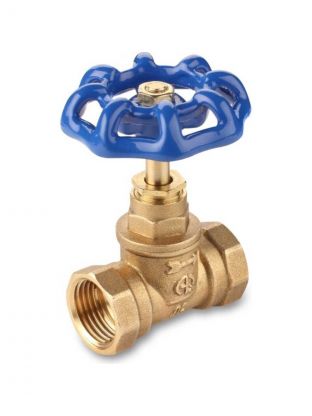 Вентиль для воды, 1/2'', г-г, синий, AquaLink