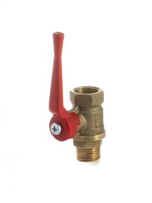 Кран для воды, 1/2'', г-ш, ручка, БАЗ