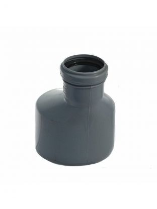 Редукция канализационная эксцентрическая, 110х50 мм, Мультимирпласт, полипропилен, ПРХ ВК 110/50