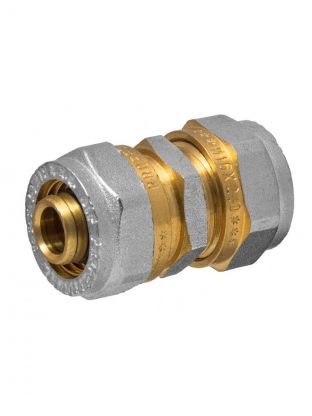 Металлопластиковая муфта d16 мм, с цангой, MasterProf, ИС.072539