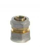 Металлопластиковая муфта d20х3/4", с цангой и гайкой, Frap, F305.2005