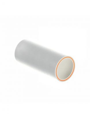Труба полипропиленовая для отопления, стекловолокно, диаметр 32х4.4х4000 мм, 20 бар, белая, Valfex