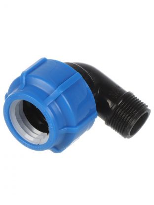 ПНД уголок d32х3/4", наружная резьба, Spektr