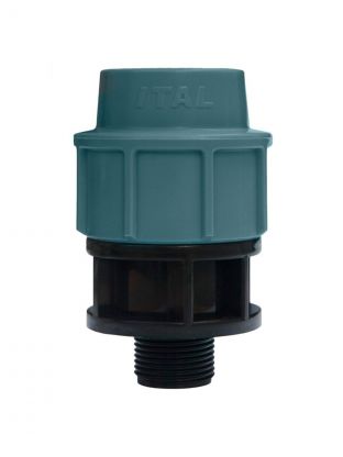 ПНД муфта d25х1/2'', наружная резьба, ITAL