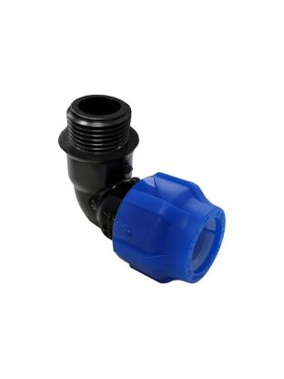 ПНД уголок d32х1", наружная резьба, Valfex