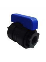 ПНД кран 2"-2", внутренняя/внутренняя, шаровой, Valfex