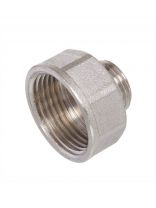 Переходник 1"x1" 1/2, ш, никель, РосТурПласт
