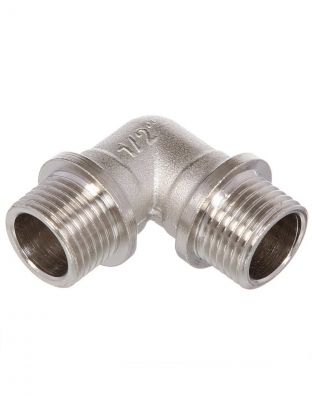 Уголок 1", ш-ш, никель, индивидуальная упаковка, РосТурПласт