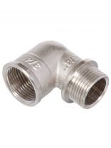 Уголок 1", г-ш, никель, индивидуальная упаковка, РосТурПласт