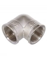 Уголок 3/4", 90 °, г-г, никель, индивидуальная упаковка, РосТурПласт