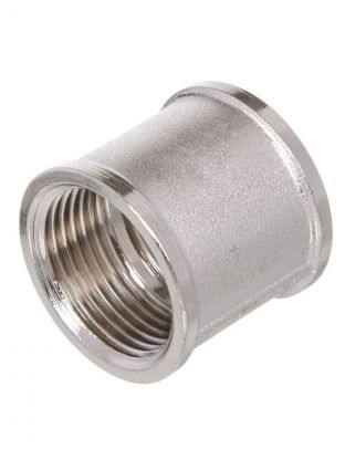 Муфта 1" 1/2, никель, РосТурПласт