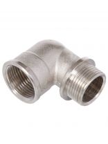 Уголок 1" 1/4, г-ш, никель, РосТурПласт