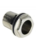 Переходник для резервуара, 3/4", металл, с фланцем, индивидуальная упаковка, MasterProf