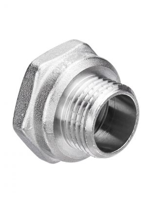 Переходник 1'' x 1 1/2", ш-г, латунь, AquaLink