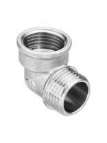 Уголок 1" x 3/4", 90 °, г-ш, латунь, AquaLink