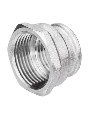 Муфта переходная, 3/8'' x 1/2", г-г, латунь, AquaLink