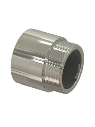 Удлинитель d25х1/2'', хром, латунь, L 10, РосТурПласт